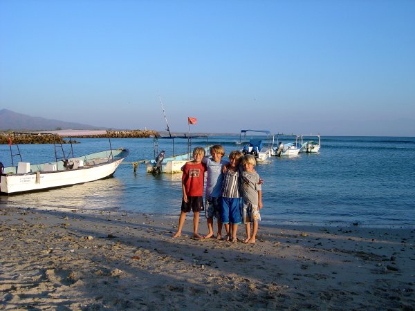 Schmartin boys in Punta de Mita